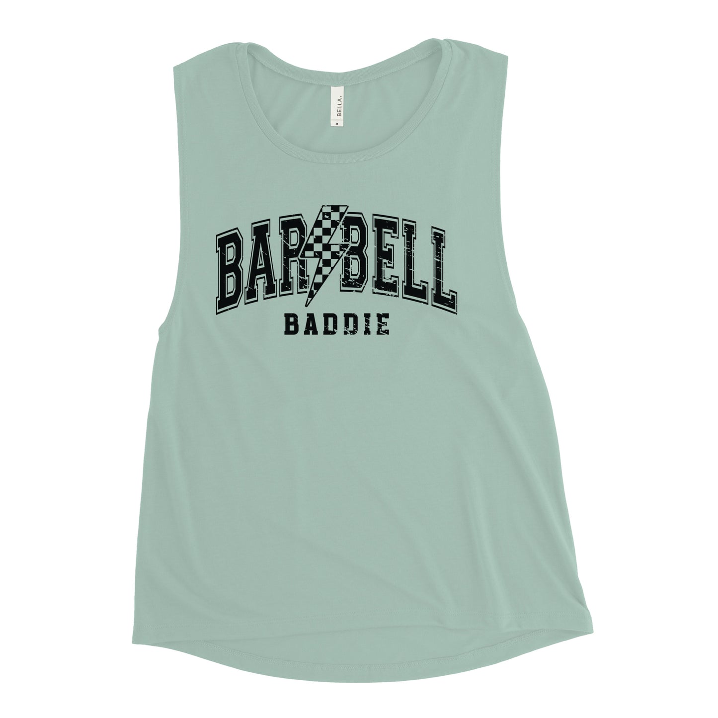 Barbell Baddie Ladies’ Muscle Tank
