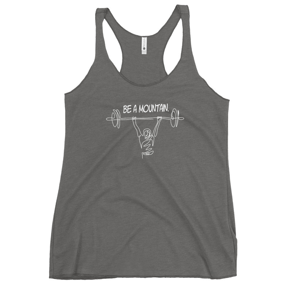 Be A Mountain Women's Racerback Tank