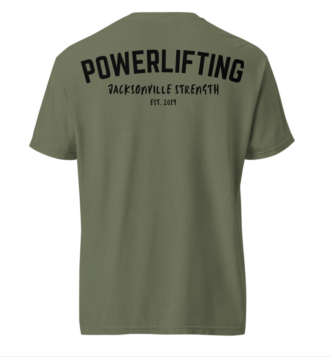 Jacksonville Strength Powerlifting Team Shirts