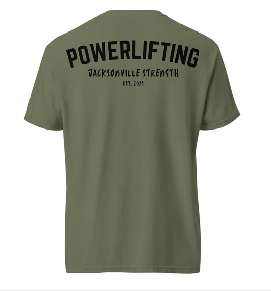 Jacksonville Strength Powerlifting Team Shirts