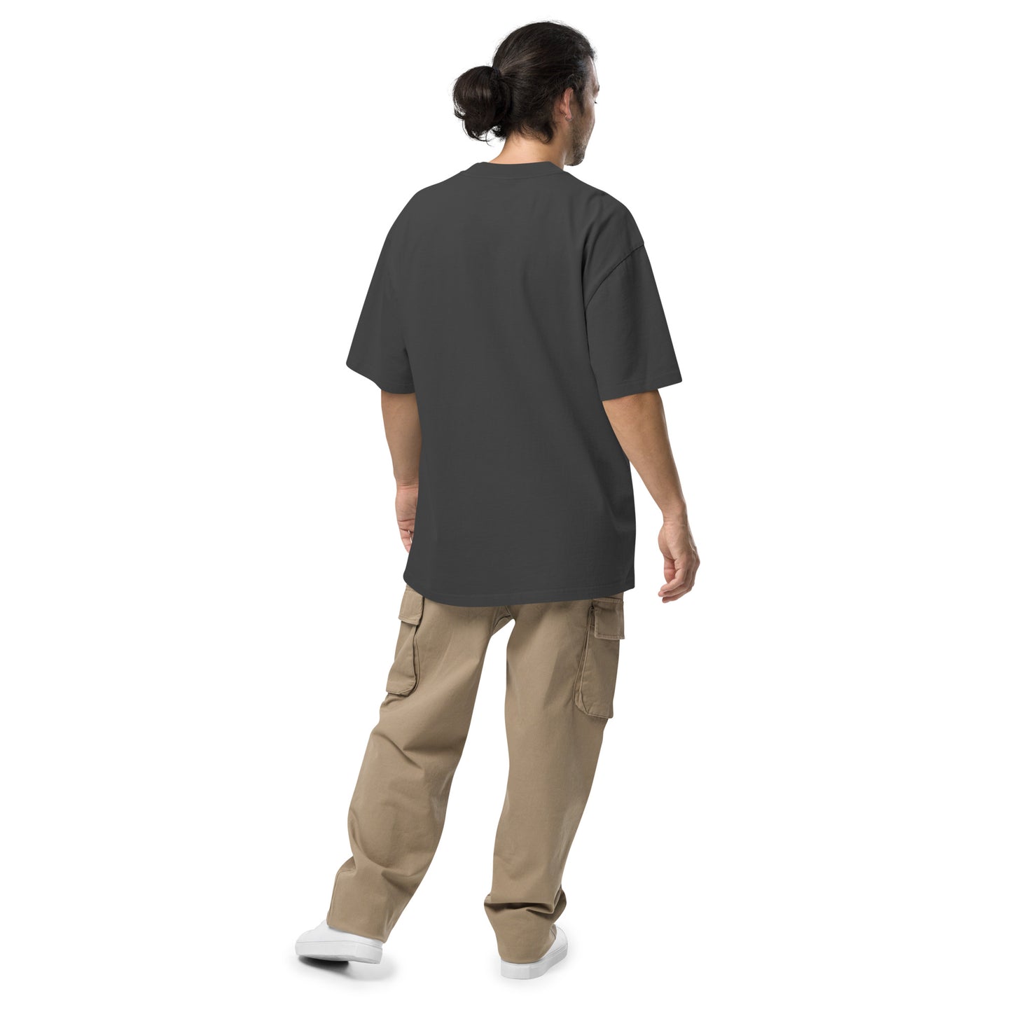 Be A Mountain Oversized faded t-shirt