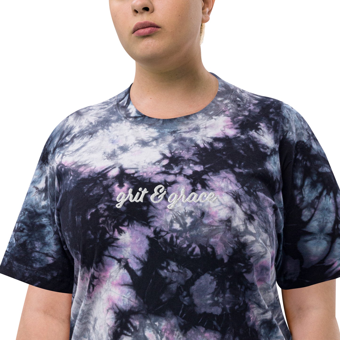 Grit & Grace Oversized Tie-Dye T-shirt