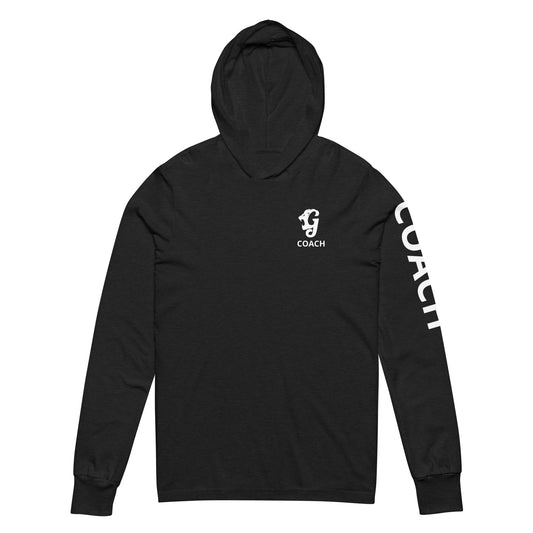 GSC Coach Hooded long-sleeve tee shirt
