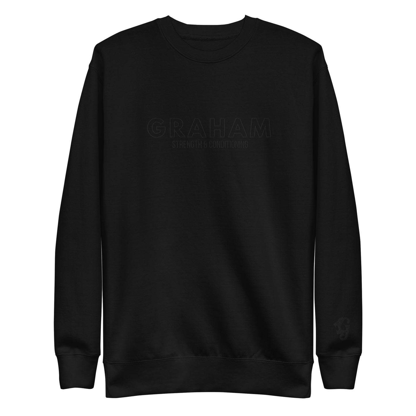GSC Block Letter Embroidered Unisex Premium Sweatshirt