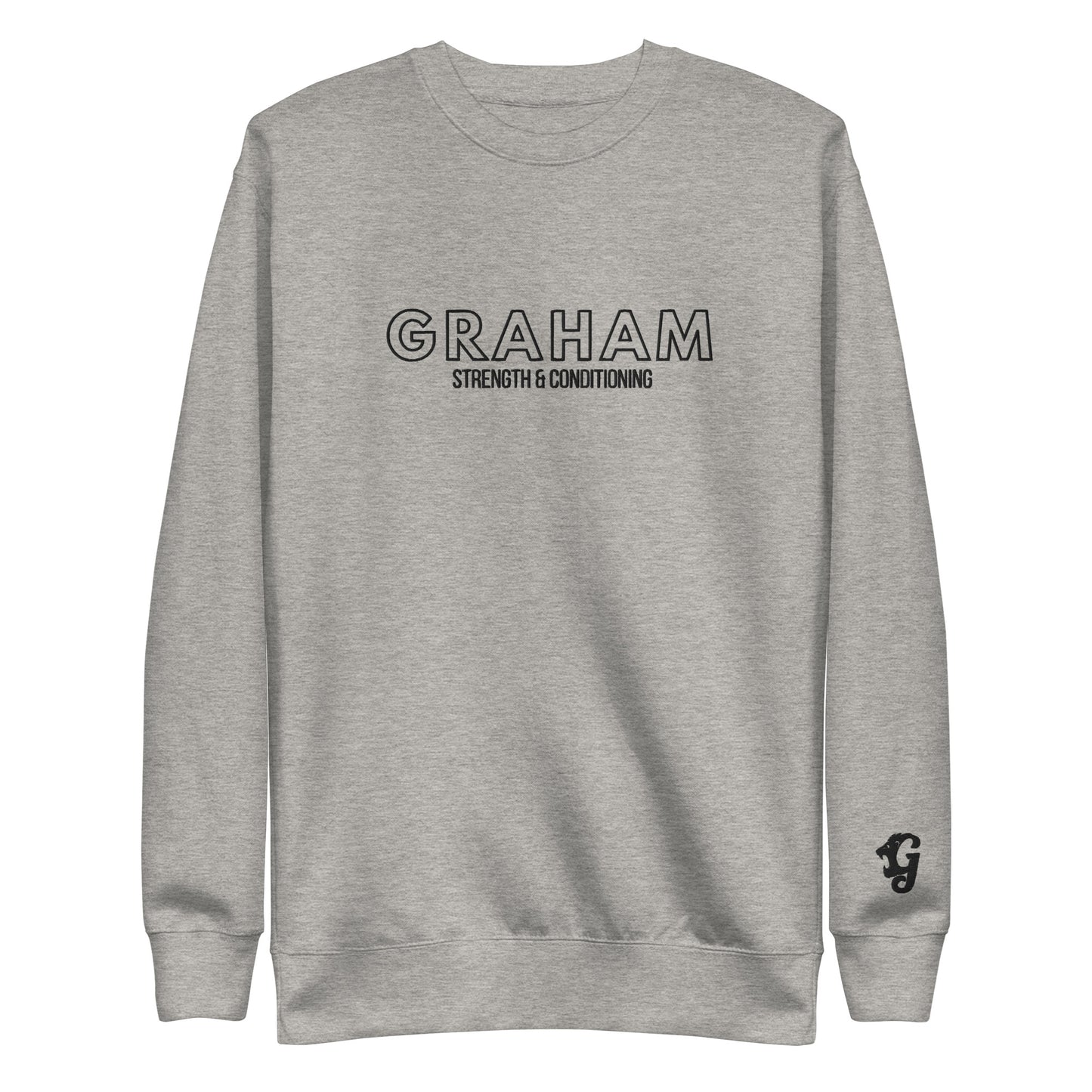 GSC Block Letter Embroidered Unisex Premium Sweatshirt