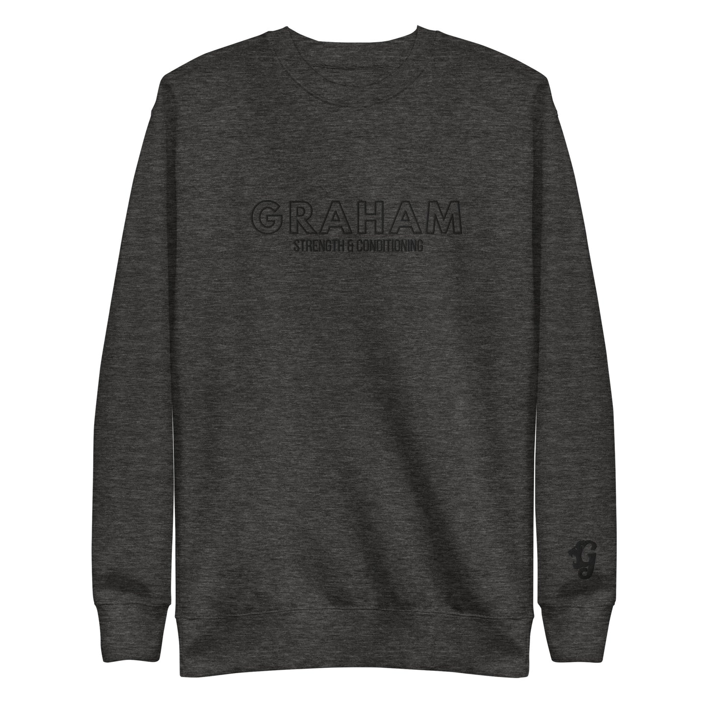 GSC Block Letter Embroidered Unisex Premium Sweatshirt