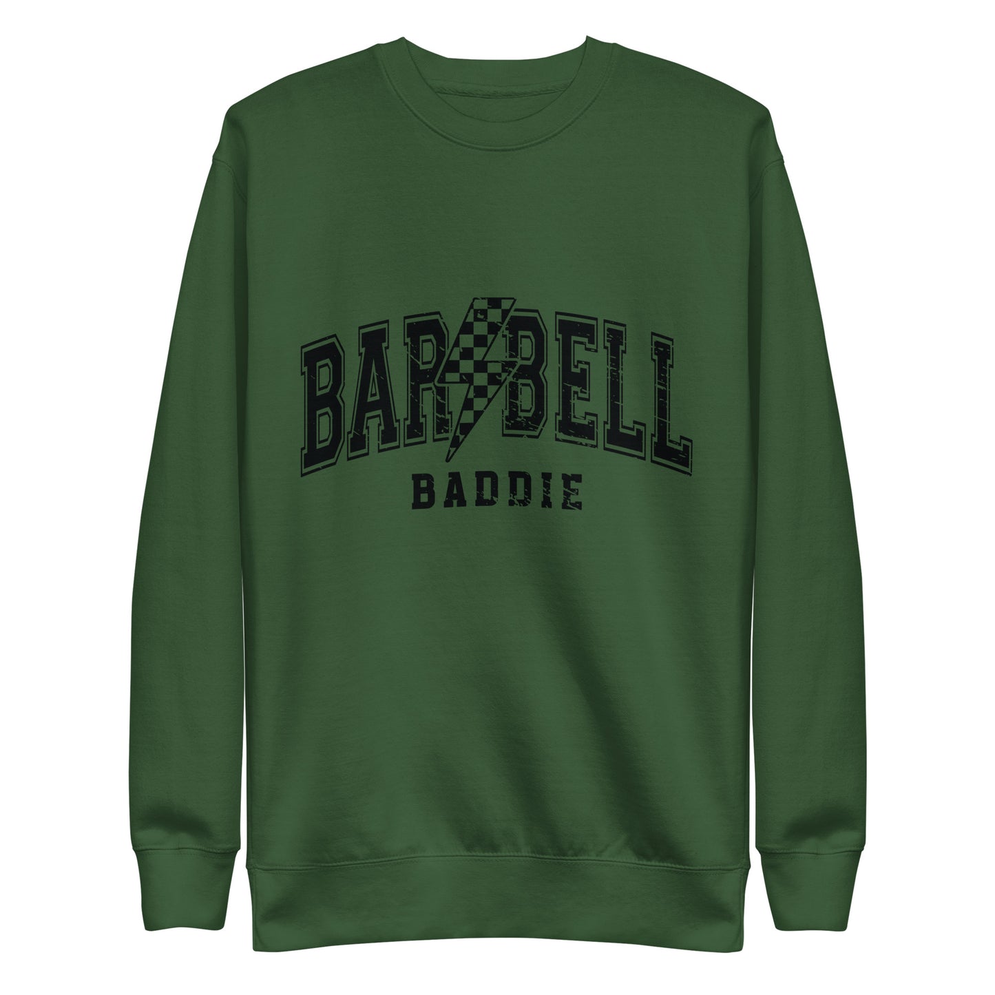 Barbell Baddie Unisex Premium Sweatshirt