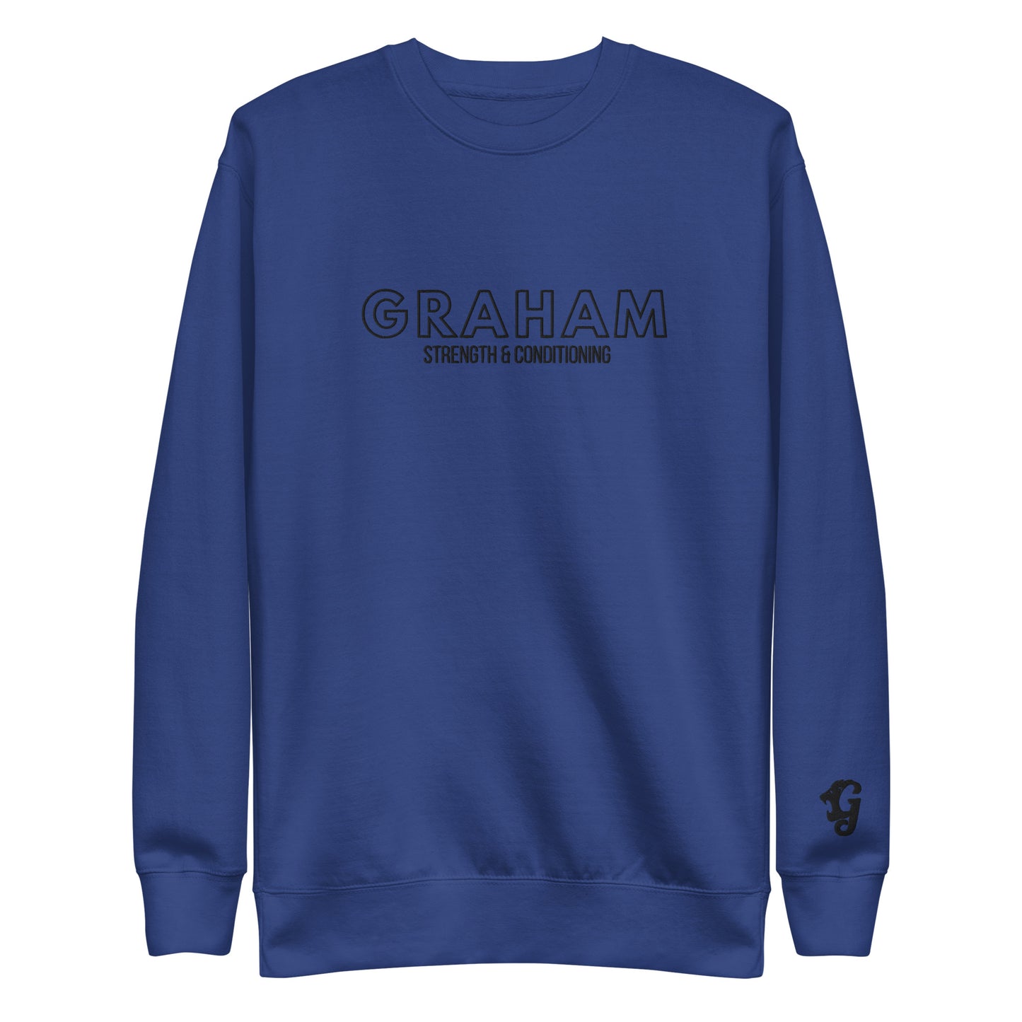 GSC Block Letter Embroidered Unisex Premium Sweatshirt