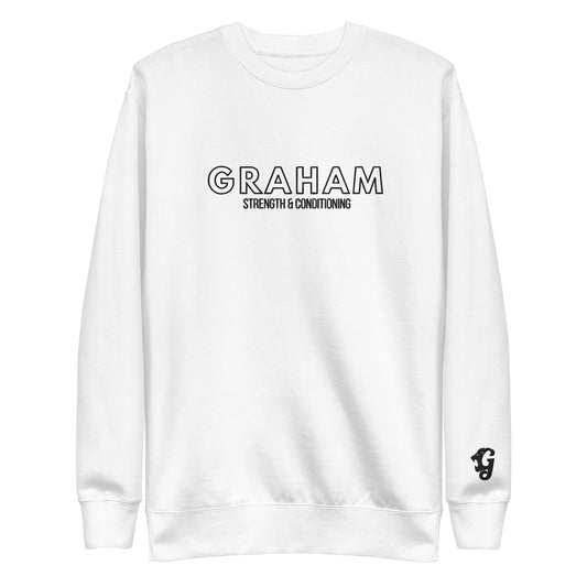 GSC Block Letter Embroidered Unisex Premium Sweatshirt