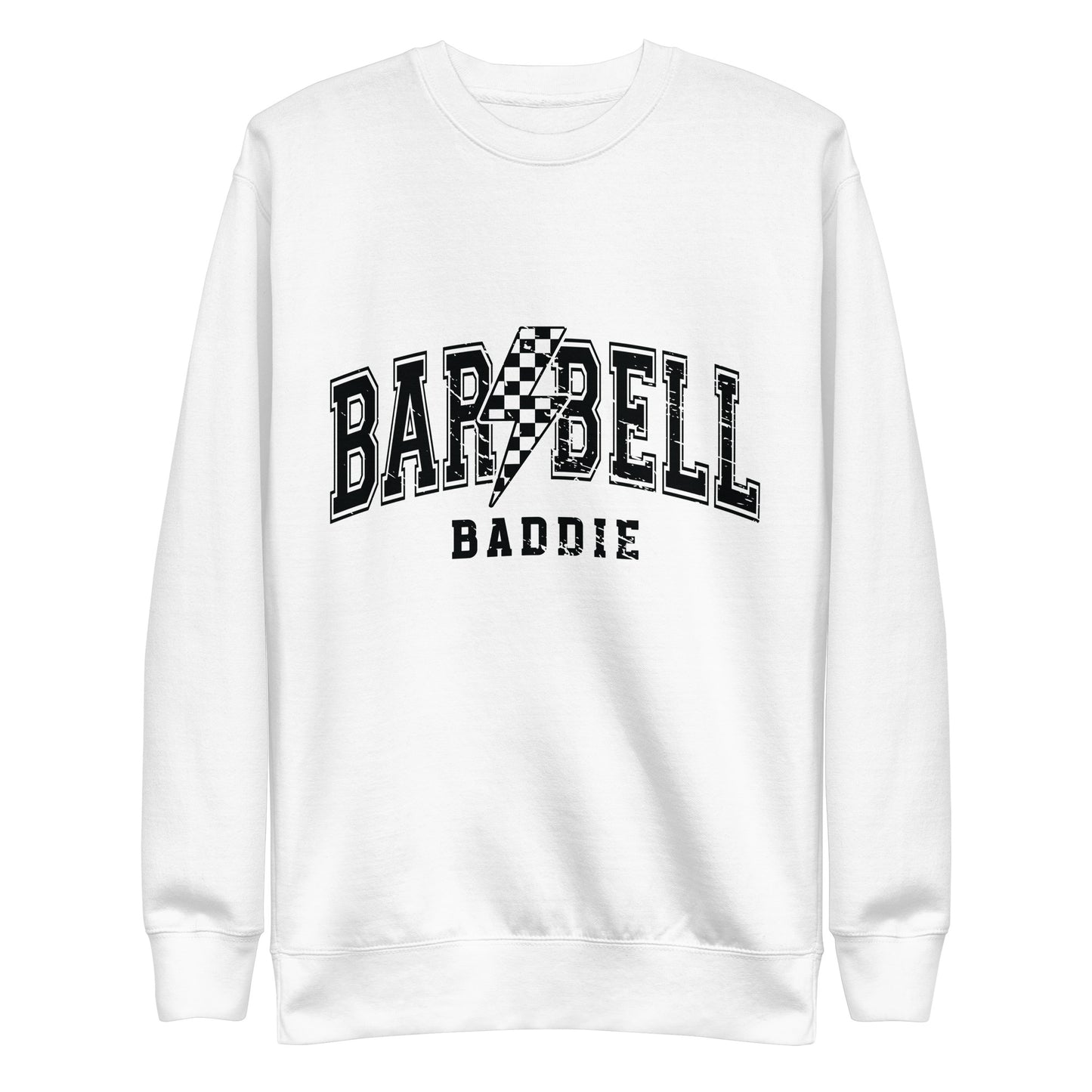 Barbell Baddie Unisex Premium Sweatshirt