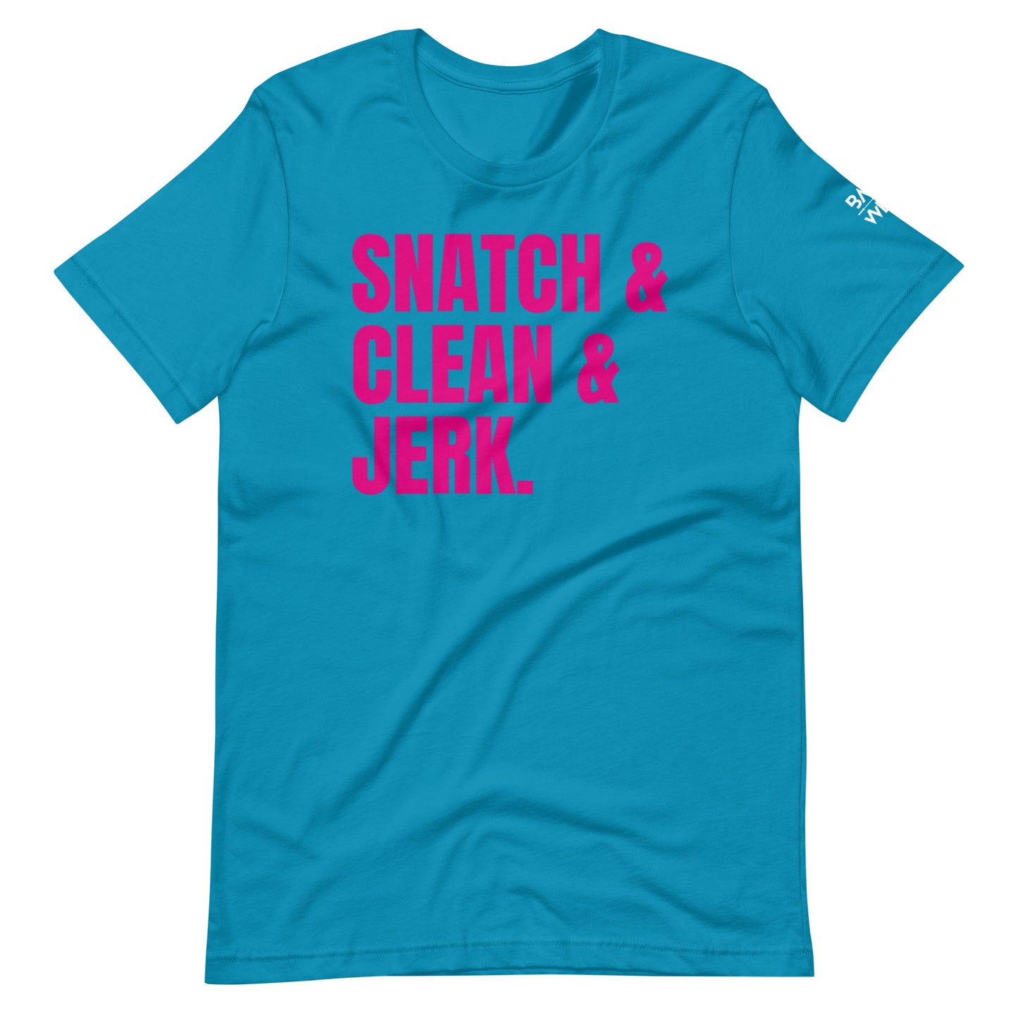 Oly Lifts Pink Txt Unisex t-shirt