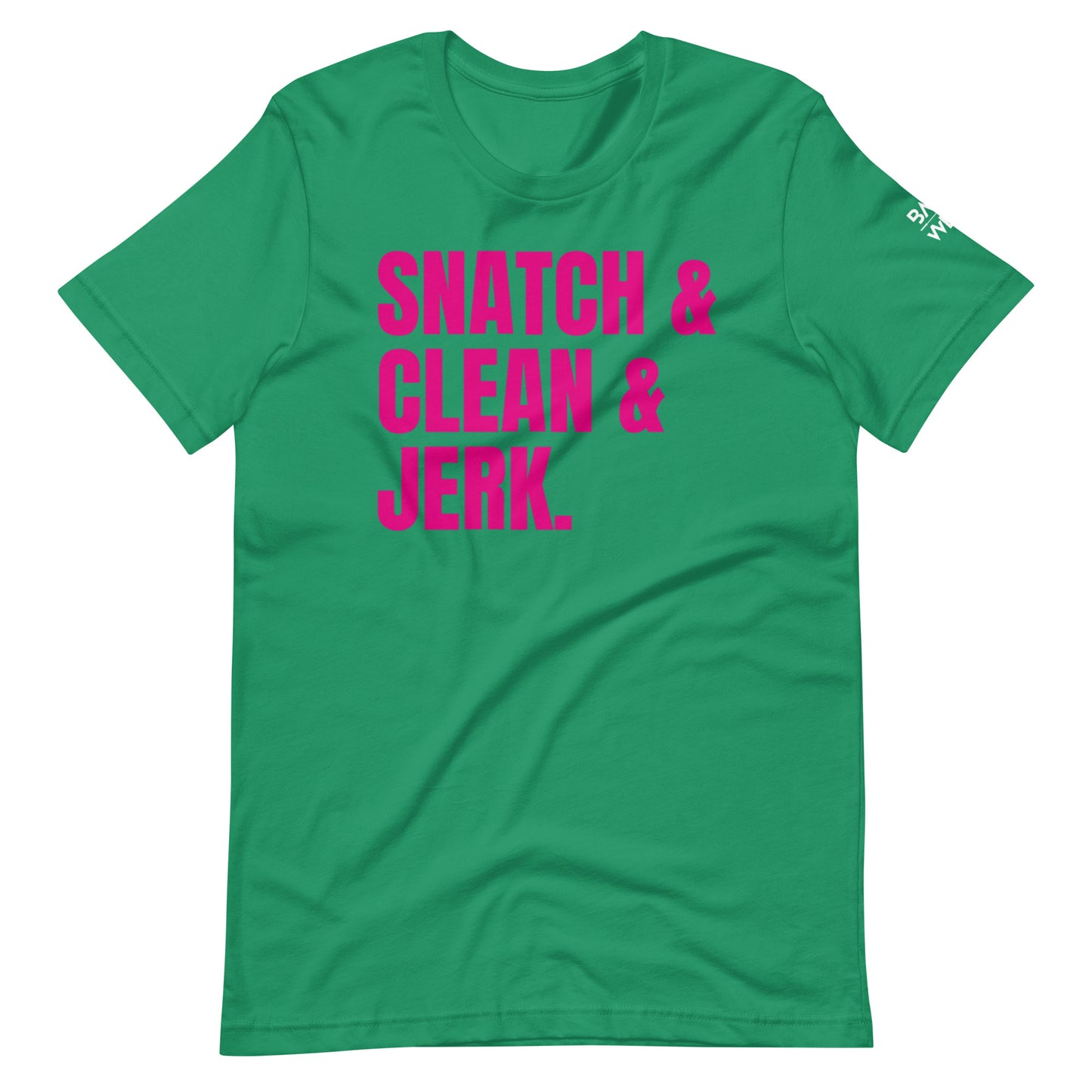 Oly Lifts Pink Txt Unisex t-shirt