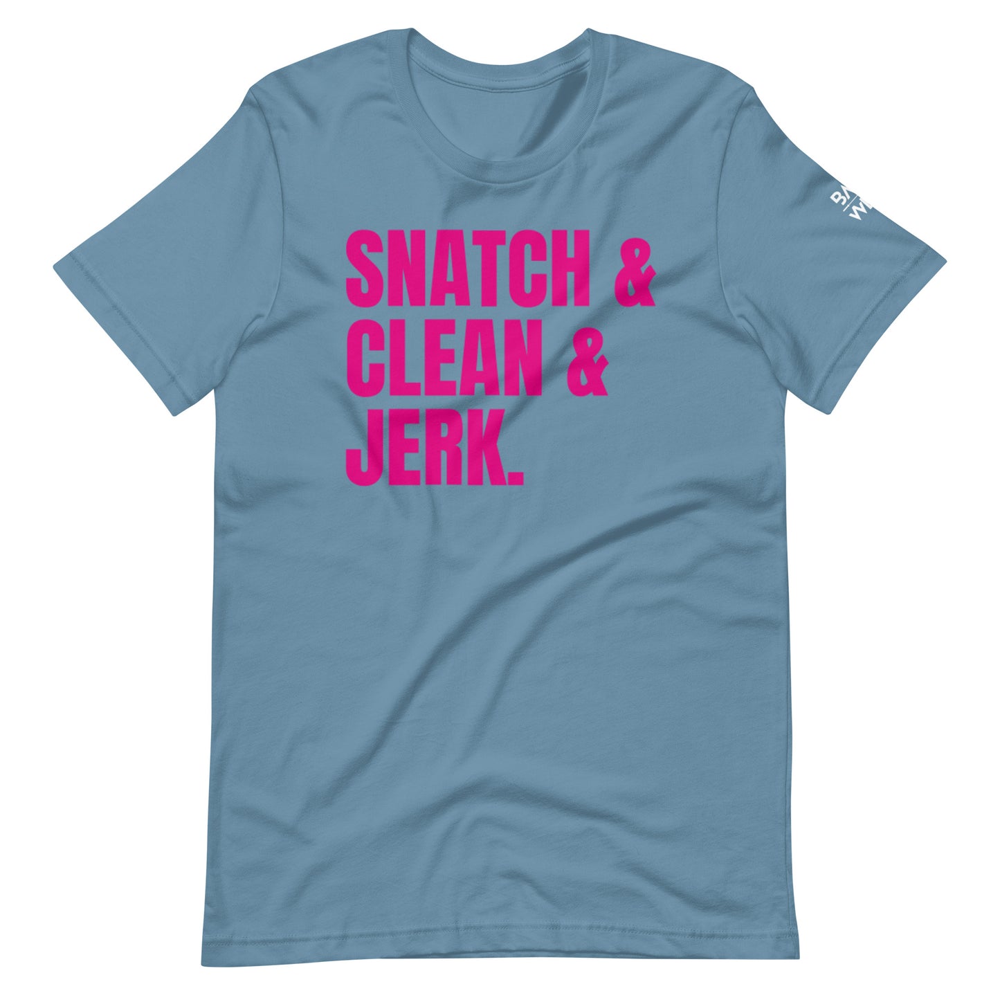 Oly Lifts Pink Txt Unisex t-shirt