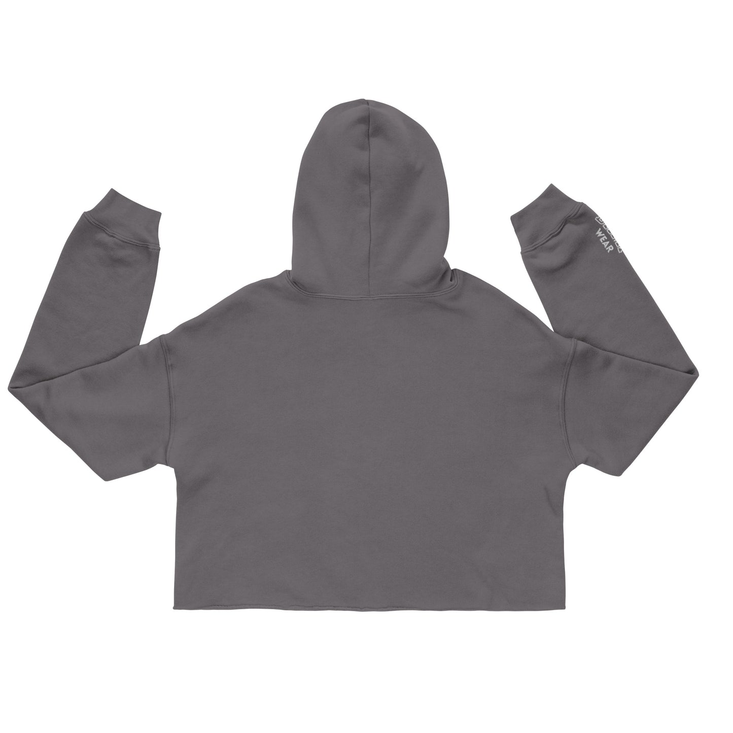 Embroidered That Girl Crop Hoodie