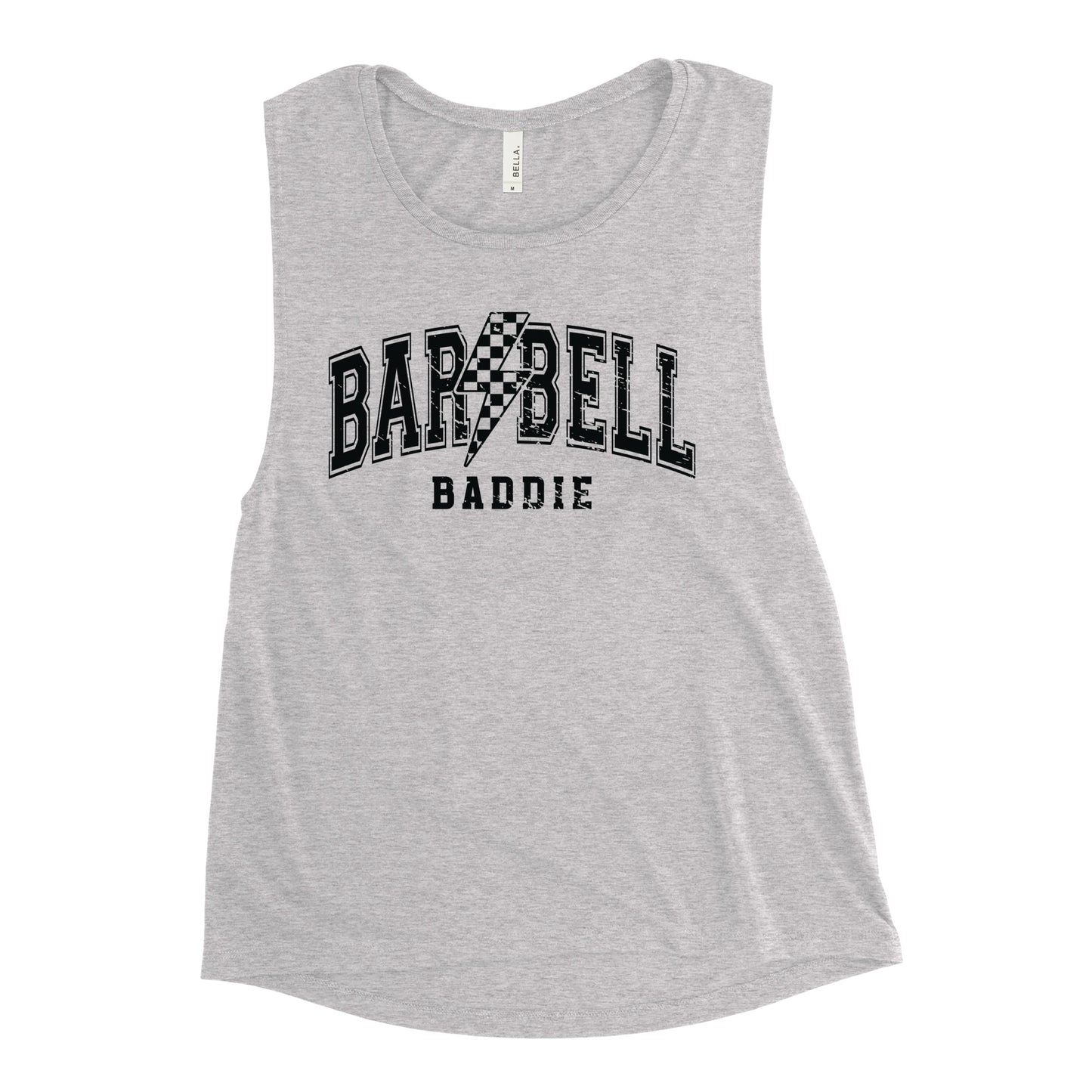 Barbell Baddie Ladies’ Muscle Tank