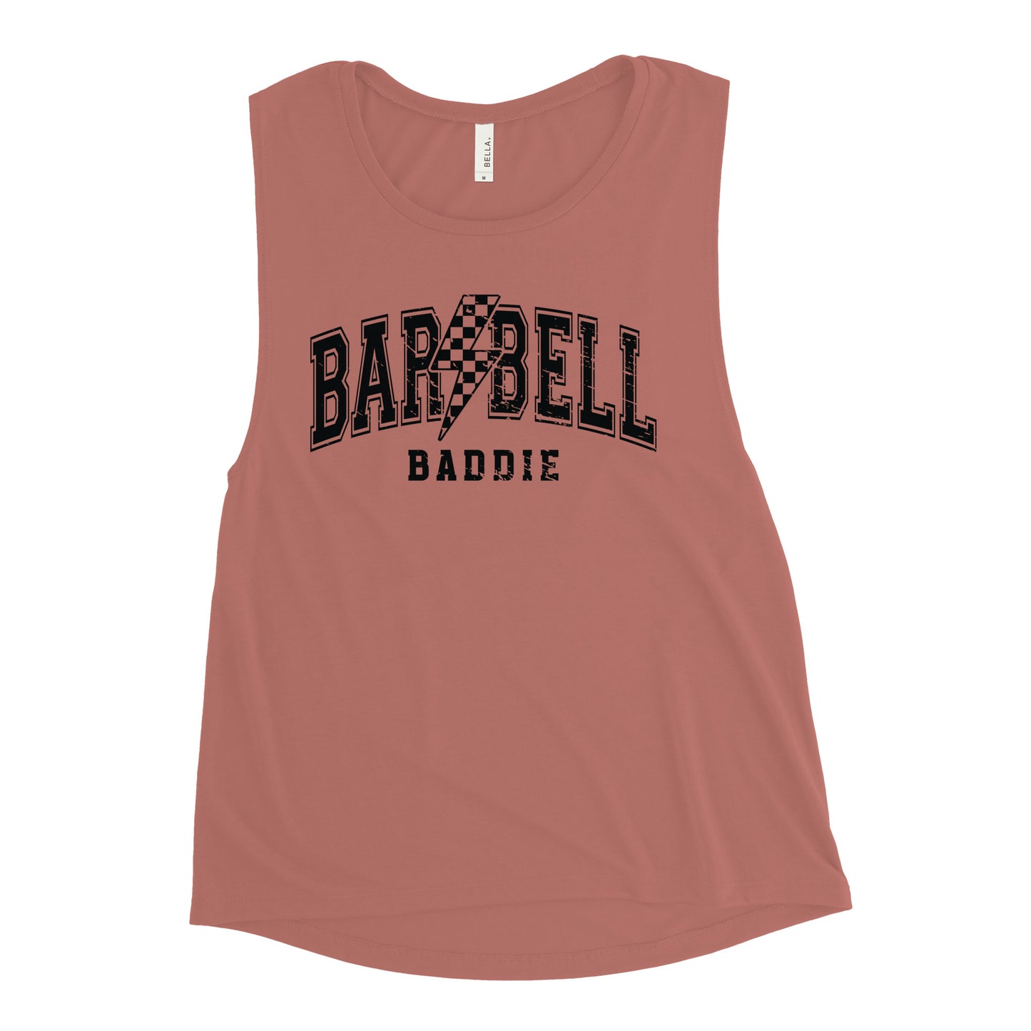 Barbell Baddie Ladies’ Muscle Tank