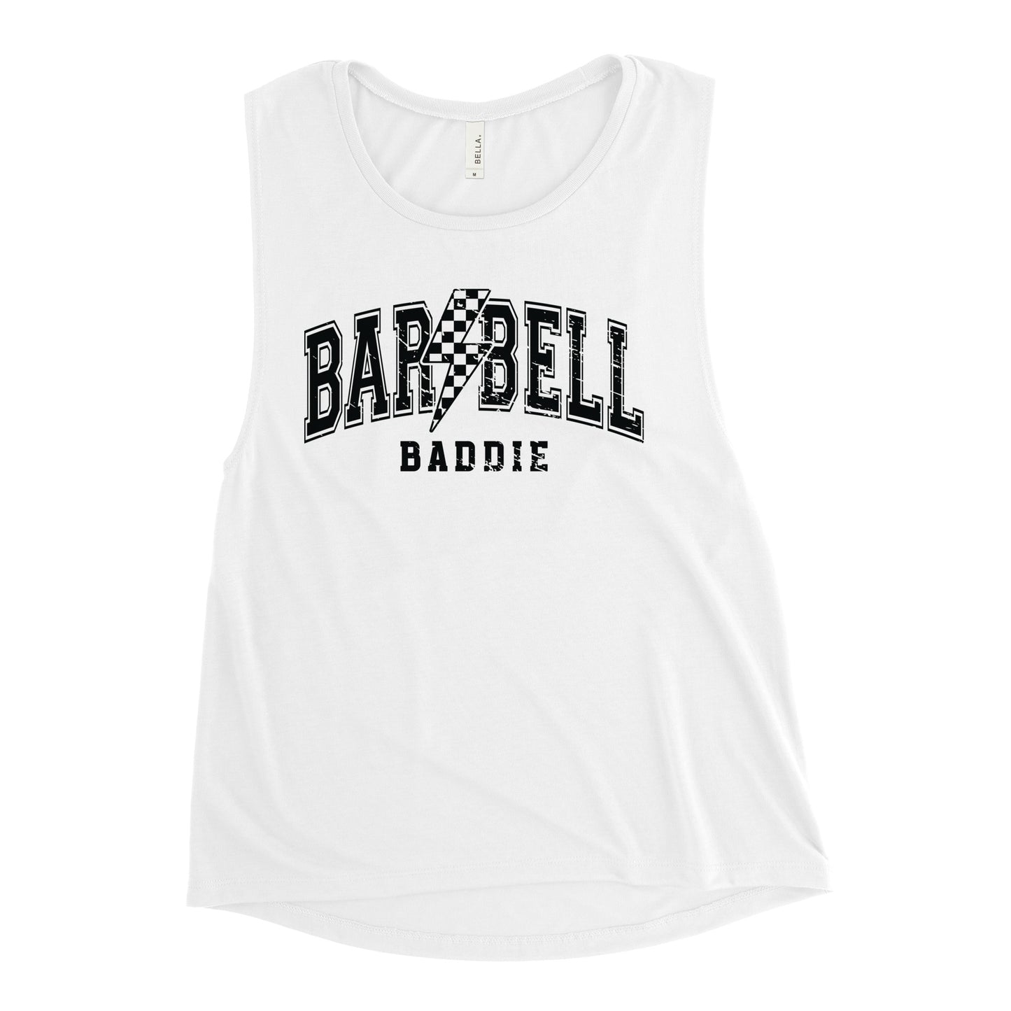 Barbell Baddie Ladies’ Muscle Tank