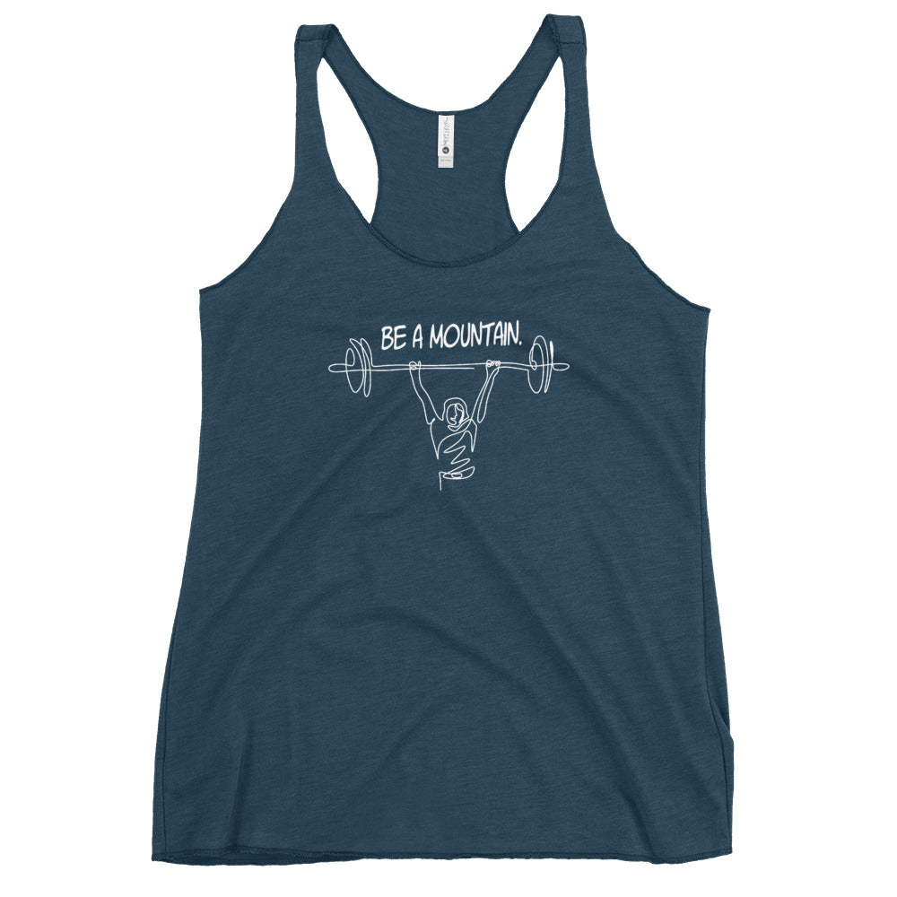 Be A Mountain Women's Racerback Tank