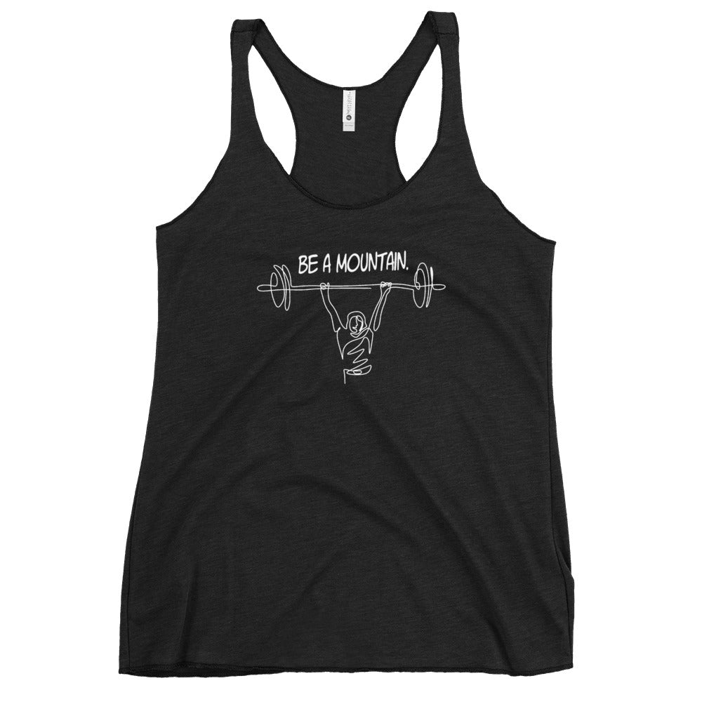 Be A Mountain Women's Racerback Tank