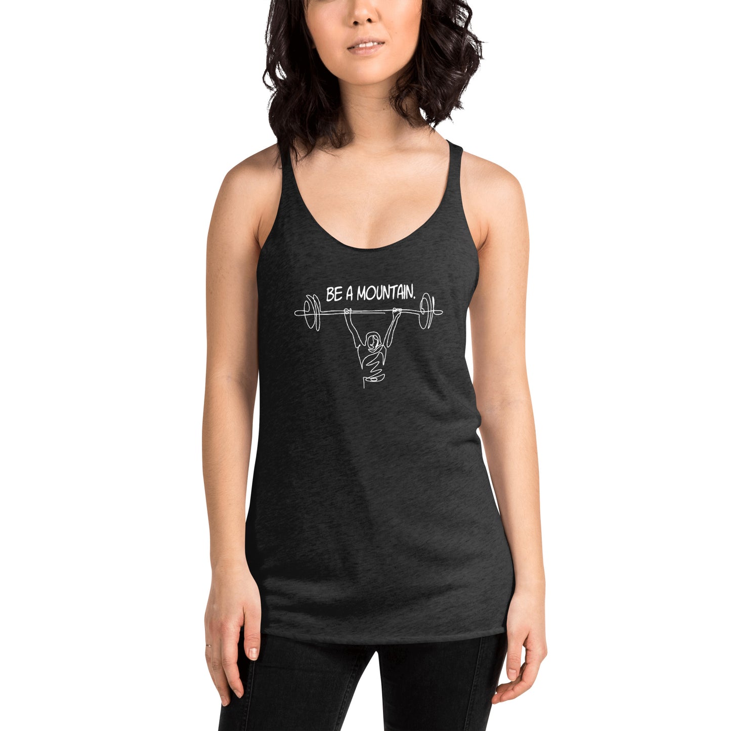 Be A Mountain Women's Racerback Tank